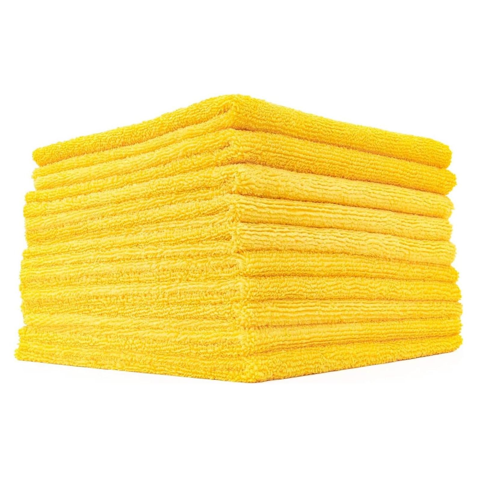 Toallas de Microfibra Sin Borde La Compañía Rag 40.64cm - Paquete de 10