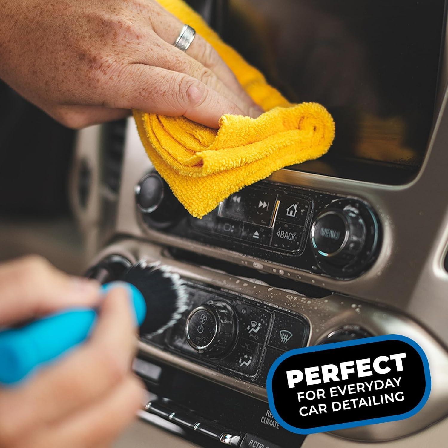 Toallas de Microfibra Sin Borde La Compañía Rag 40.64cm - Paquete de 10