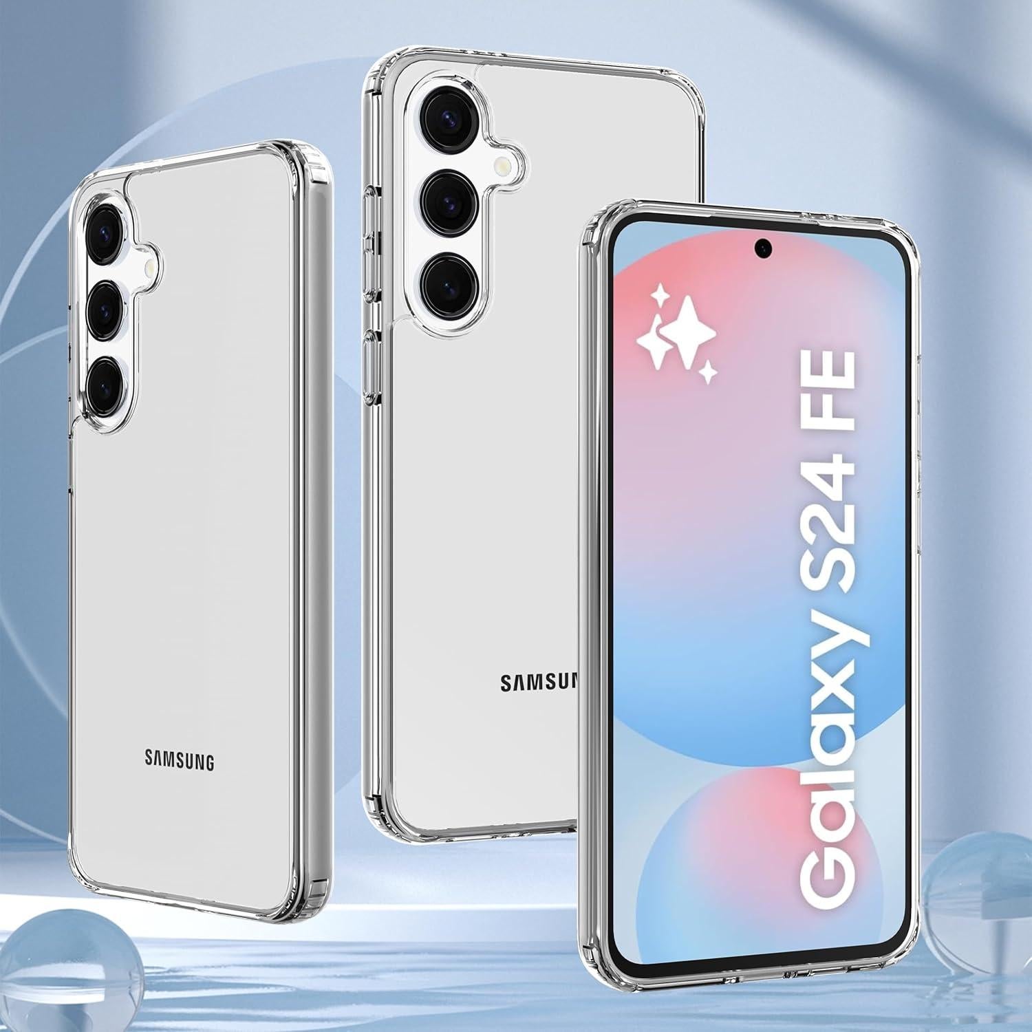 Funda TPU Transparente Anoowkoa para Samsung Galaxy S24 FE AI