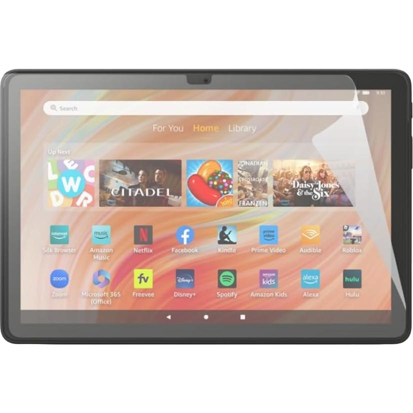 Anti-Glare Screen Protector (2 Pack), for Amazon Fire HD 10, (13th Gen, 2023 release)