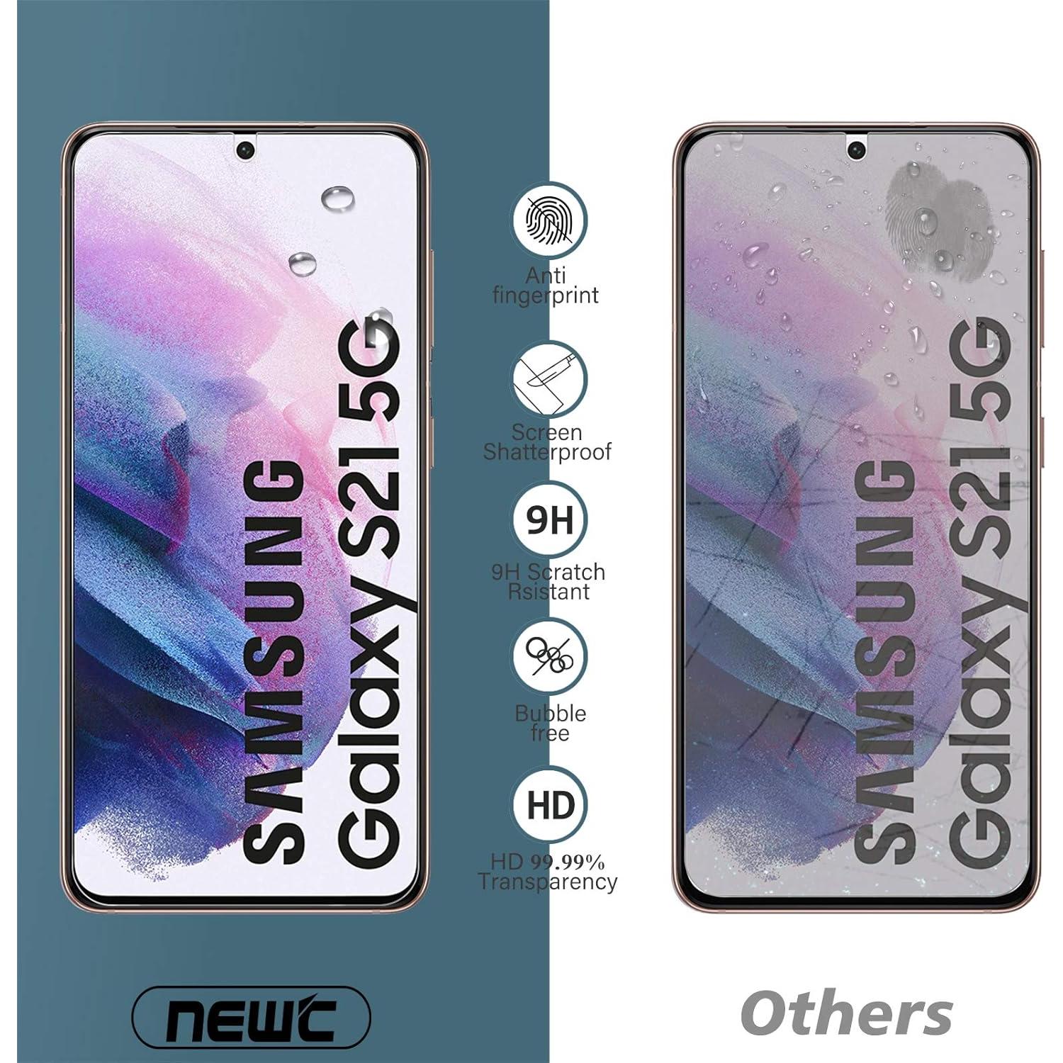 Protector de Pantalla Vidrio Templado NEW'C para Samsung S21 5G