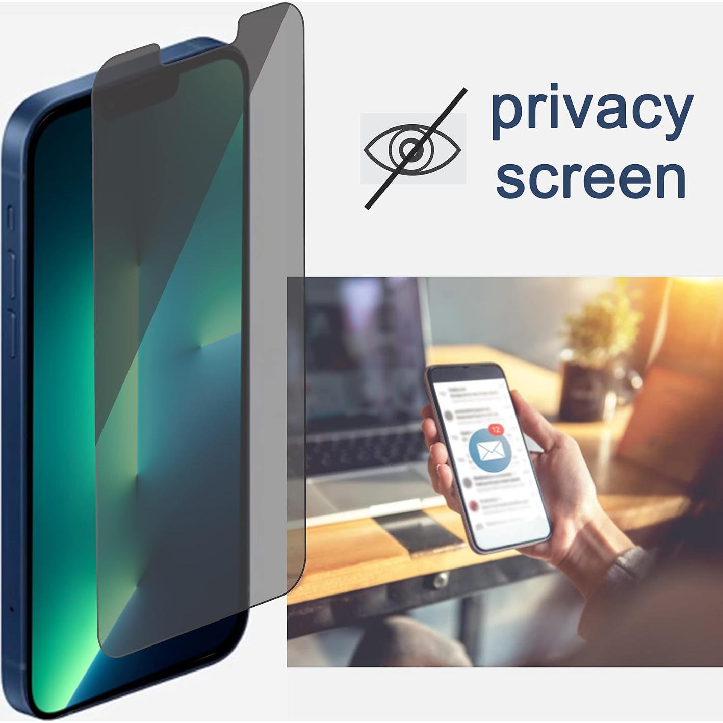 Ailun Protector de Pantalla Privado y Lente para iPhone 13 Pro