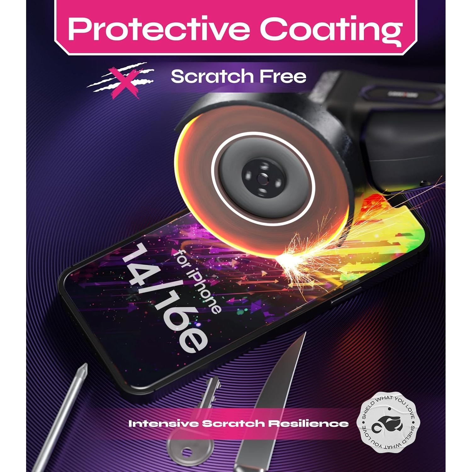 Protector de Pantalla Vidrio Templado Defenslim 2-Pack iPhone 14/16e