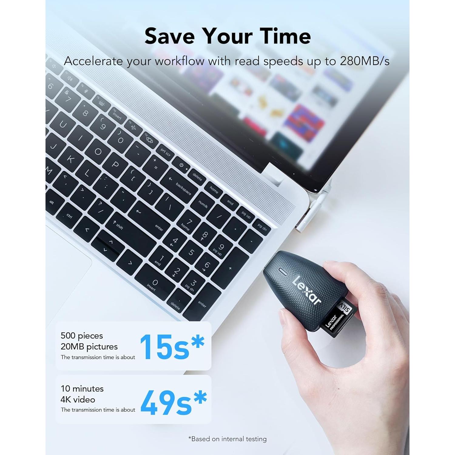 Lexar 128GB (2-Pack) Tarjeta SDXC UHS-II Silver Pro