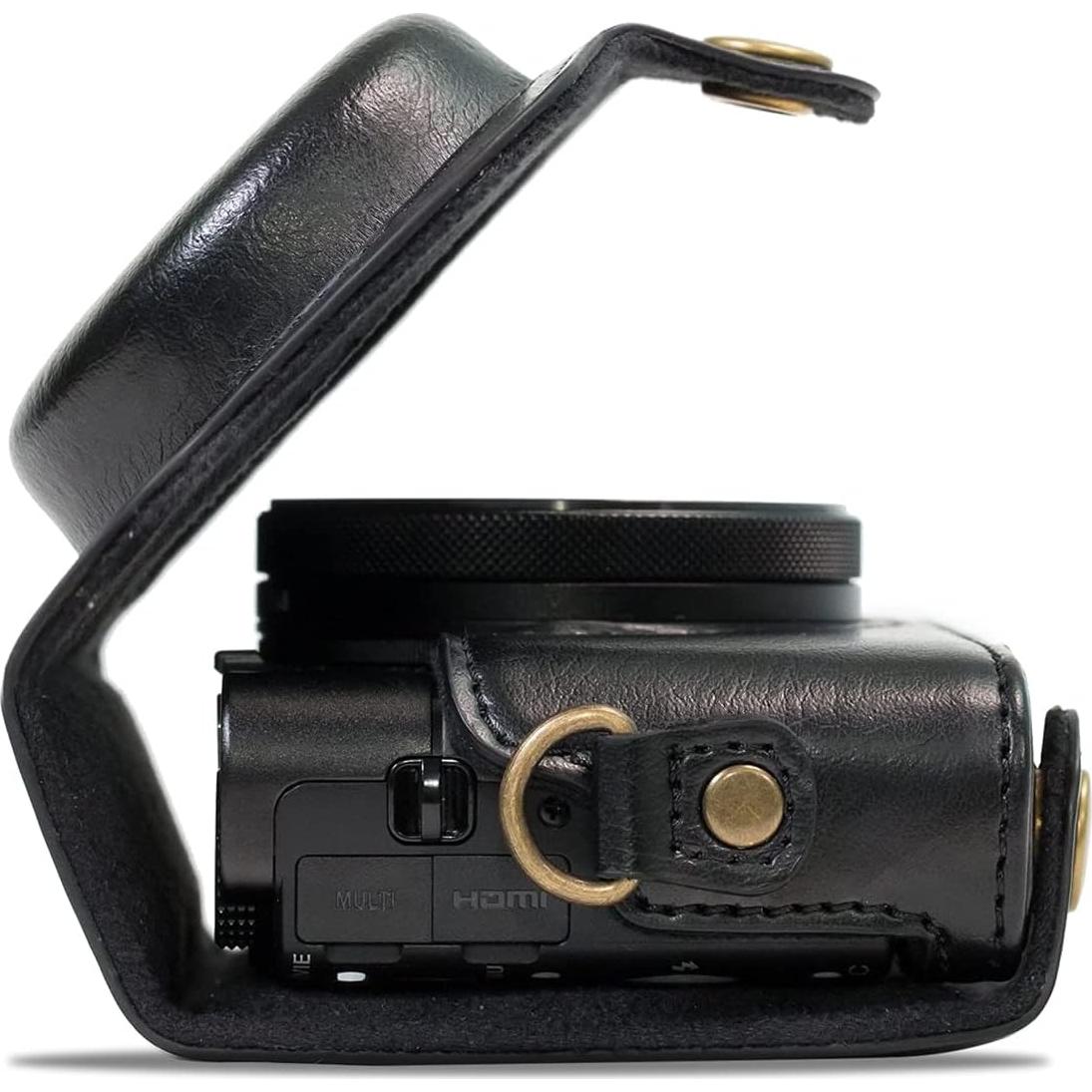 Funda de cámara de cuero MegaGear para Sony Cyber-Shot RX100