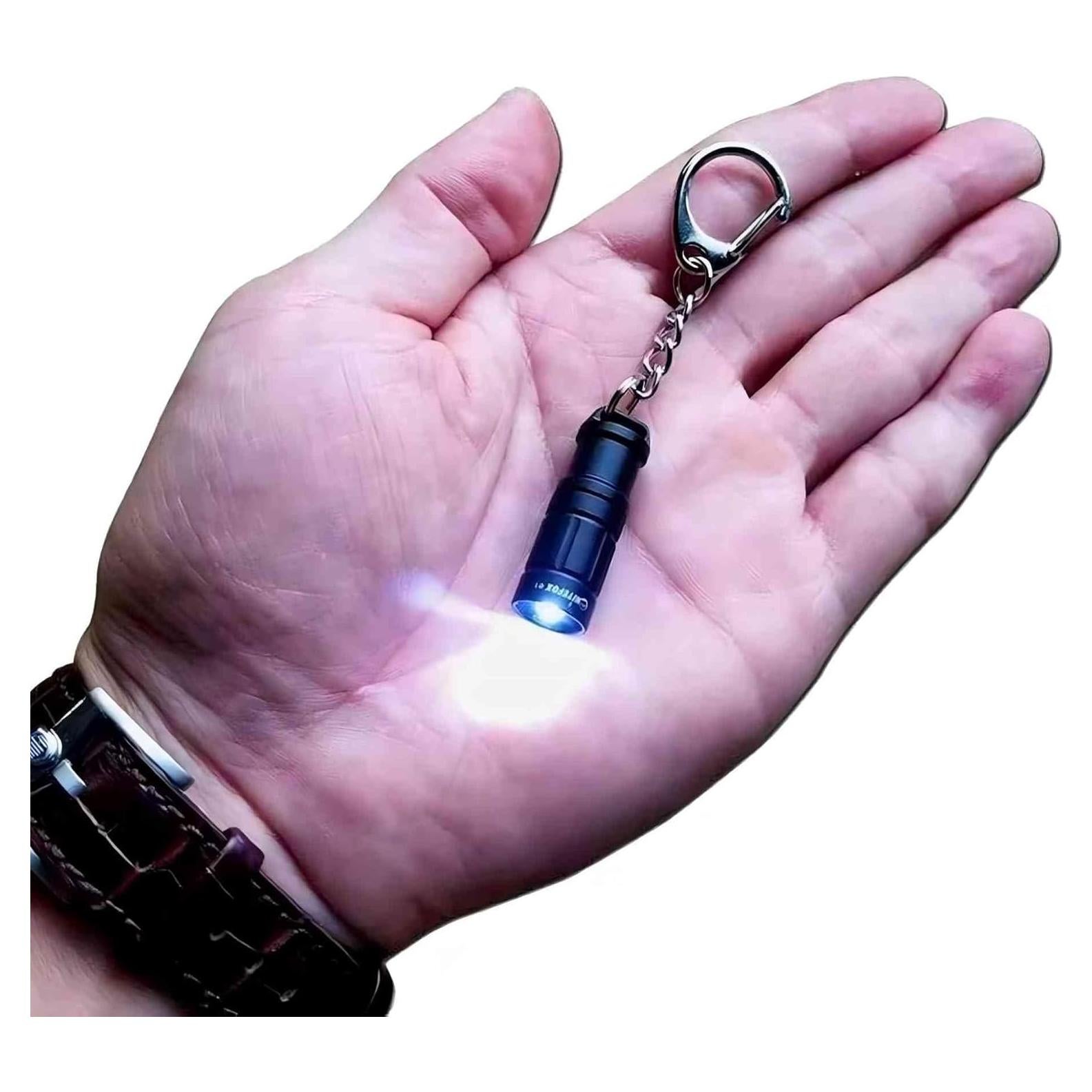 Linterna Micro Nitefox e1 Llave LED Resistente al Agua