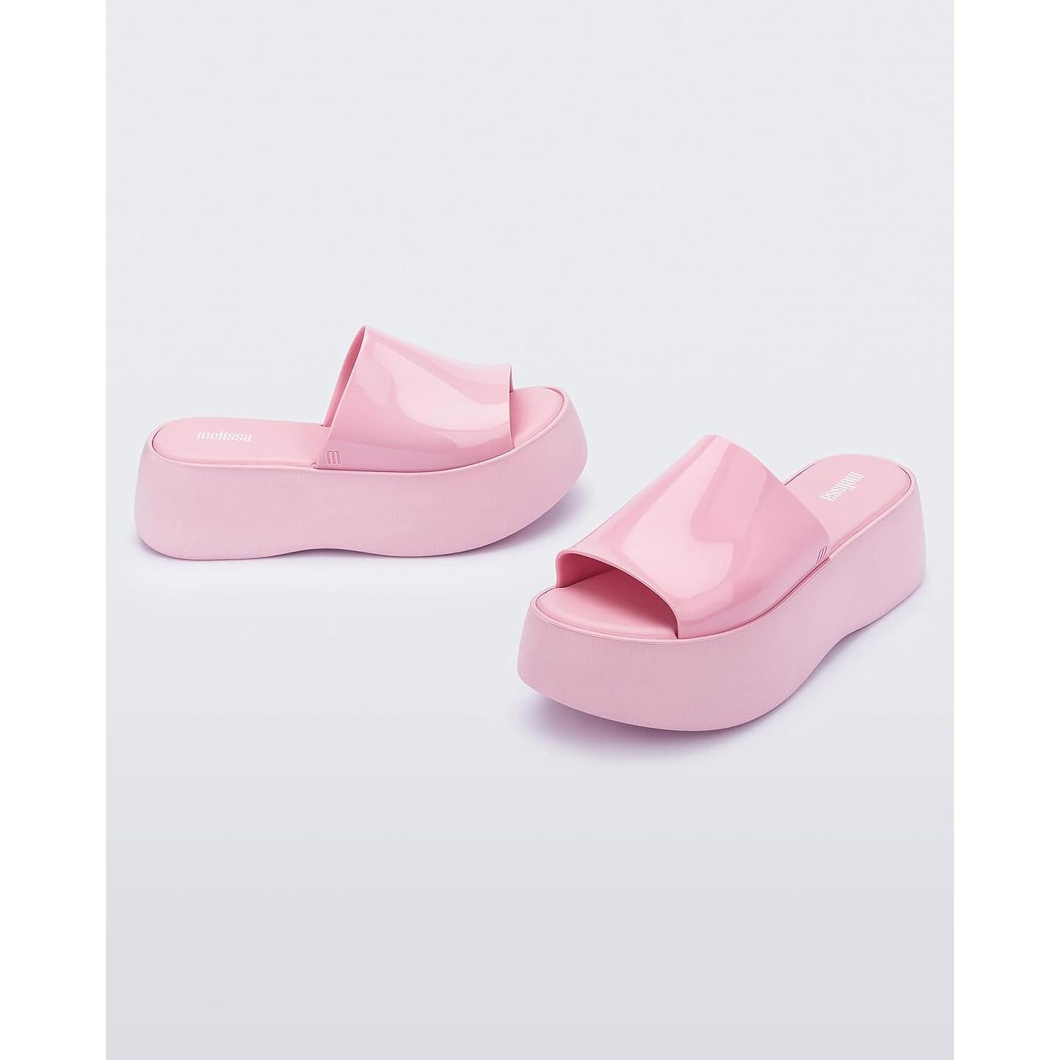 Sandalias Melissa Becky Plataforma Chunky Acolchadas Rosa