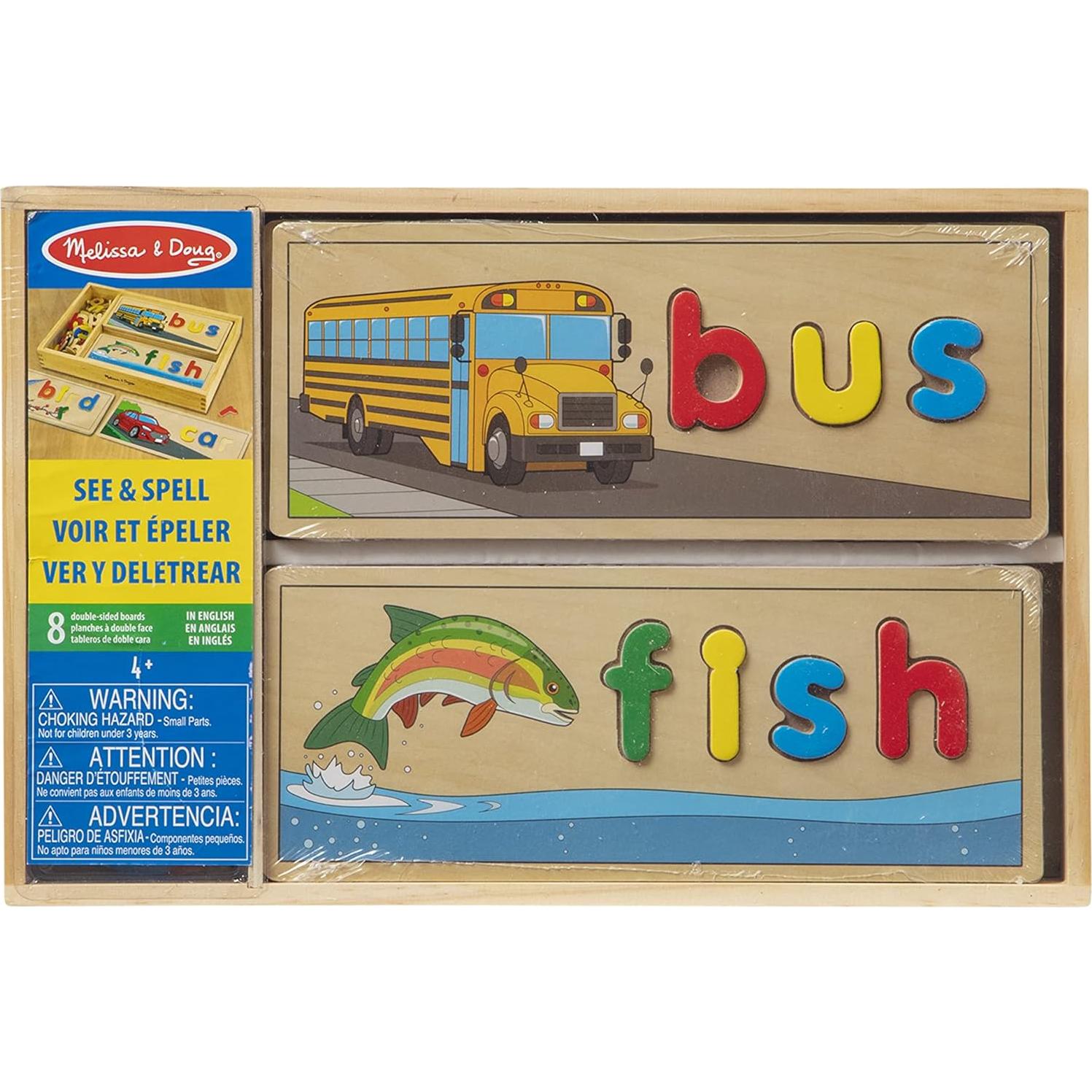 Juguete Educativo Melissa & Doug Deletrear con Letras