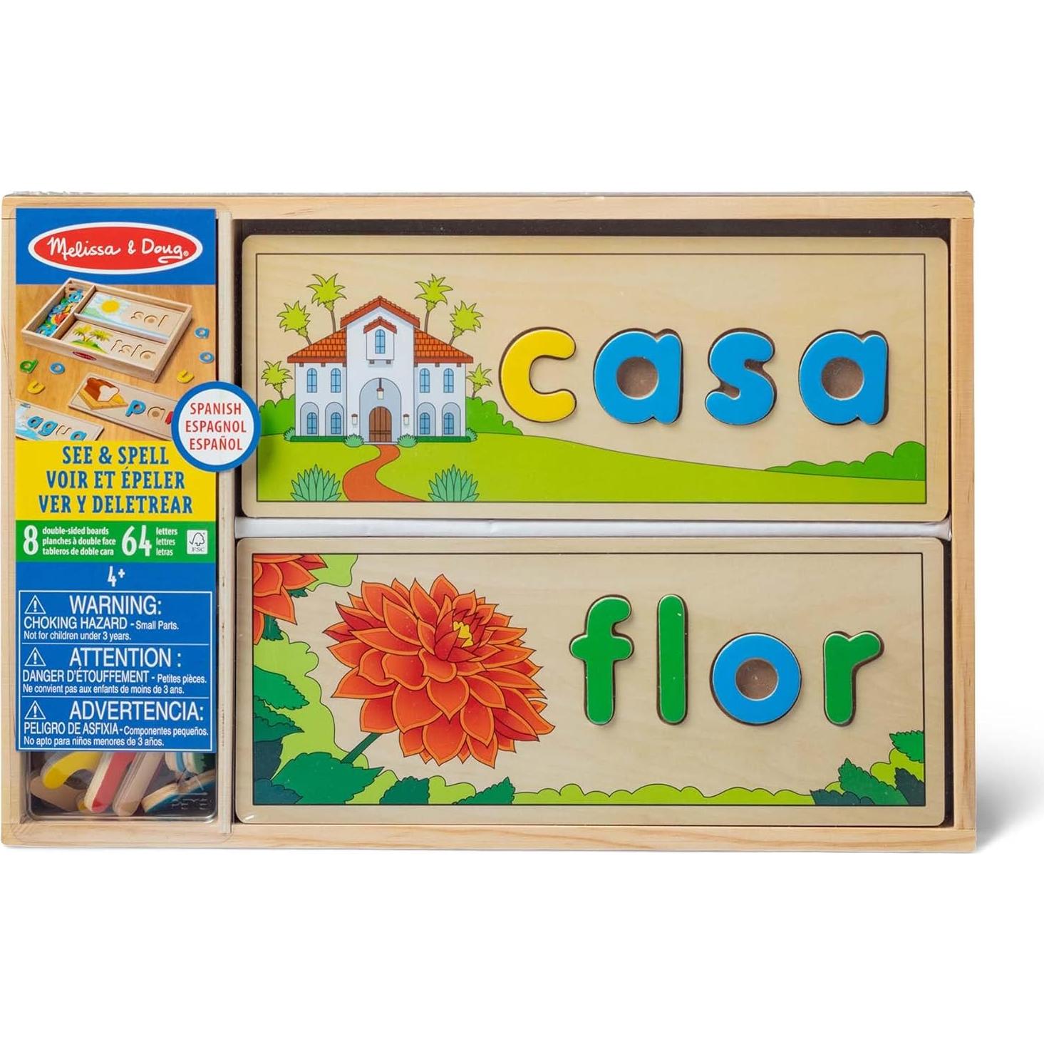 Juguete Educativo Melissa & Doug Deletrear en Español