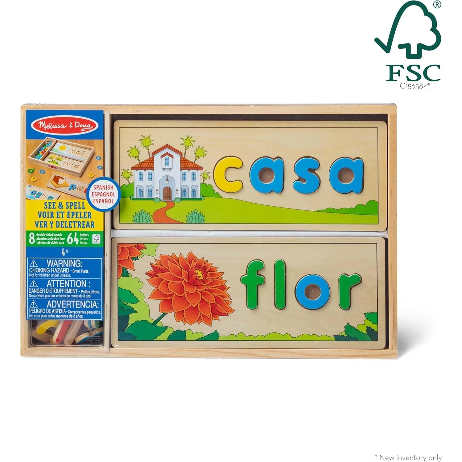 Juguete Educativo Melissa & Doug Deletrear en Español