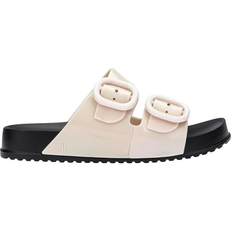 Sandalias Mini Melissa Cozy Jelly Slides Niña 11 Pequeño Negro/Beige
