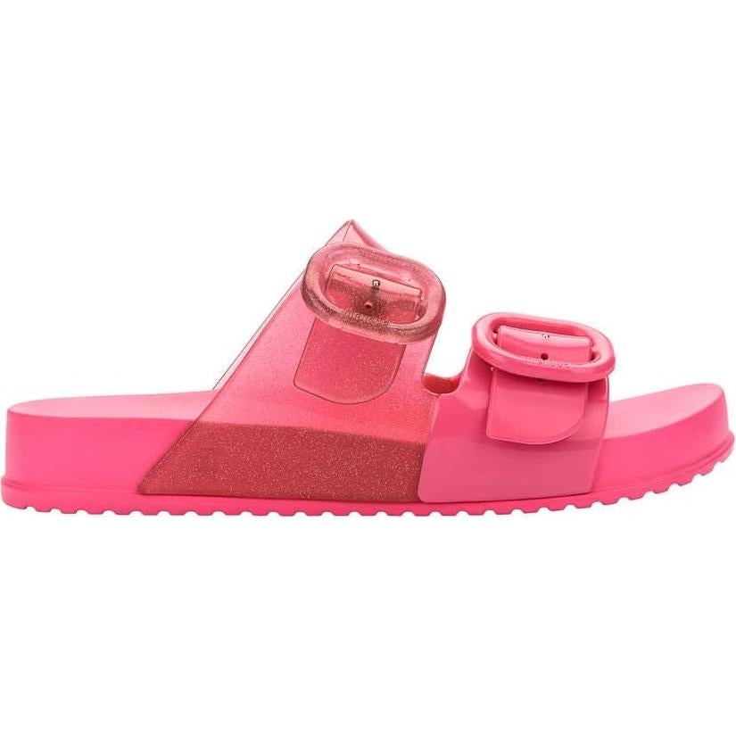 Mini Melissa Cozy Jelly Slides Niñas Rosa Brillo 19.7x8cm