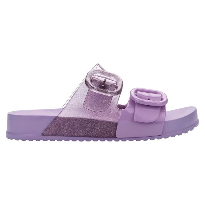 Mini Melissa Cozy Jelly Slides Niñas - Sandalias de Gel Lila