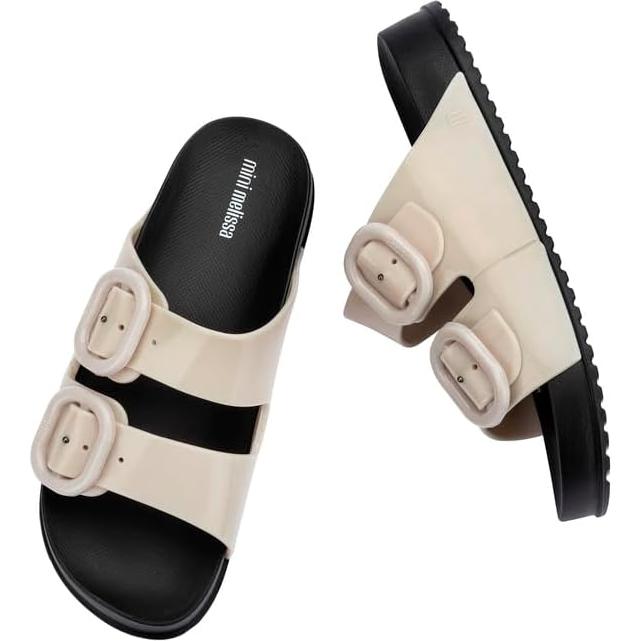 Mini Melissa Cozy Jelly Slides Niñas - Sandalias Ajustables