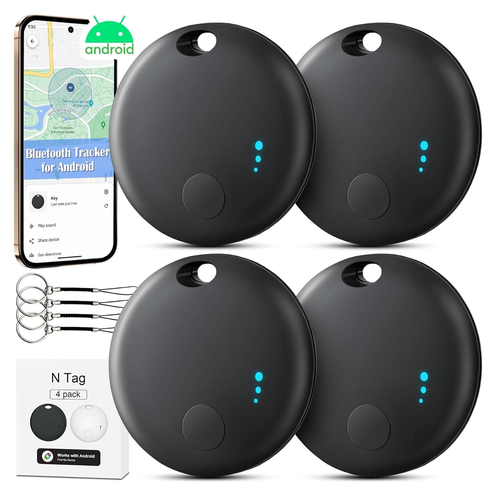 Rastreador Bluetooth para Android Fortunepro 4 Piezas 100m