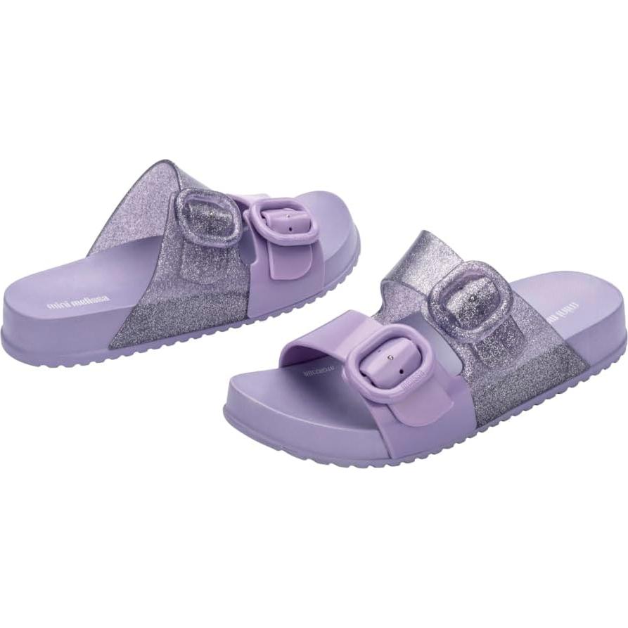 Mini Melissa Cozy Jelly Slides Niñas - Sandalias Lila 13