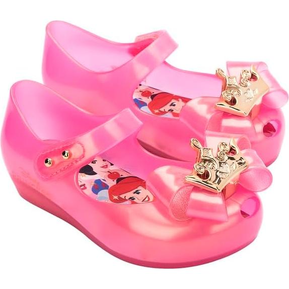 Zapatos Bailarina Mini Melissa Princesa Disney Rosa 19.5cm
