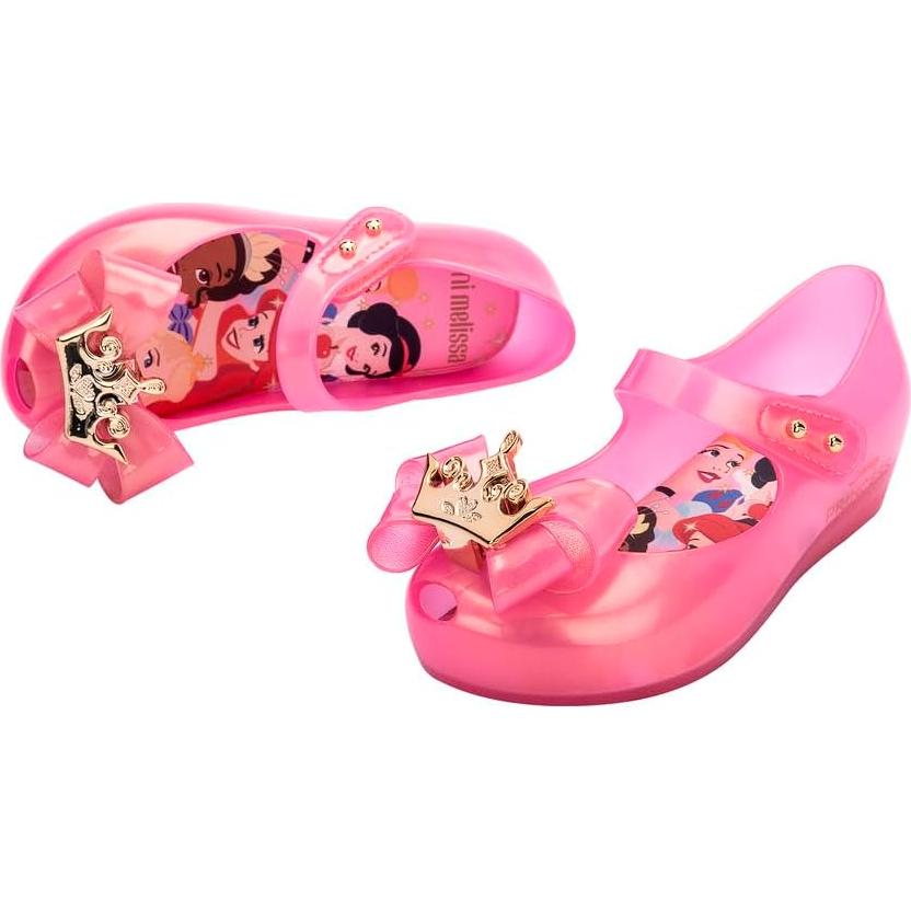 Zapatos Bailarina Mini Melissa Princesa Disney Rosa 11