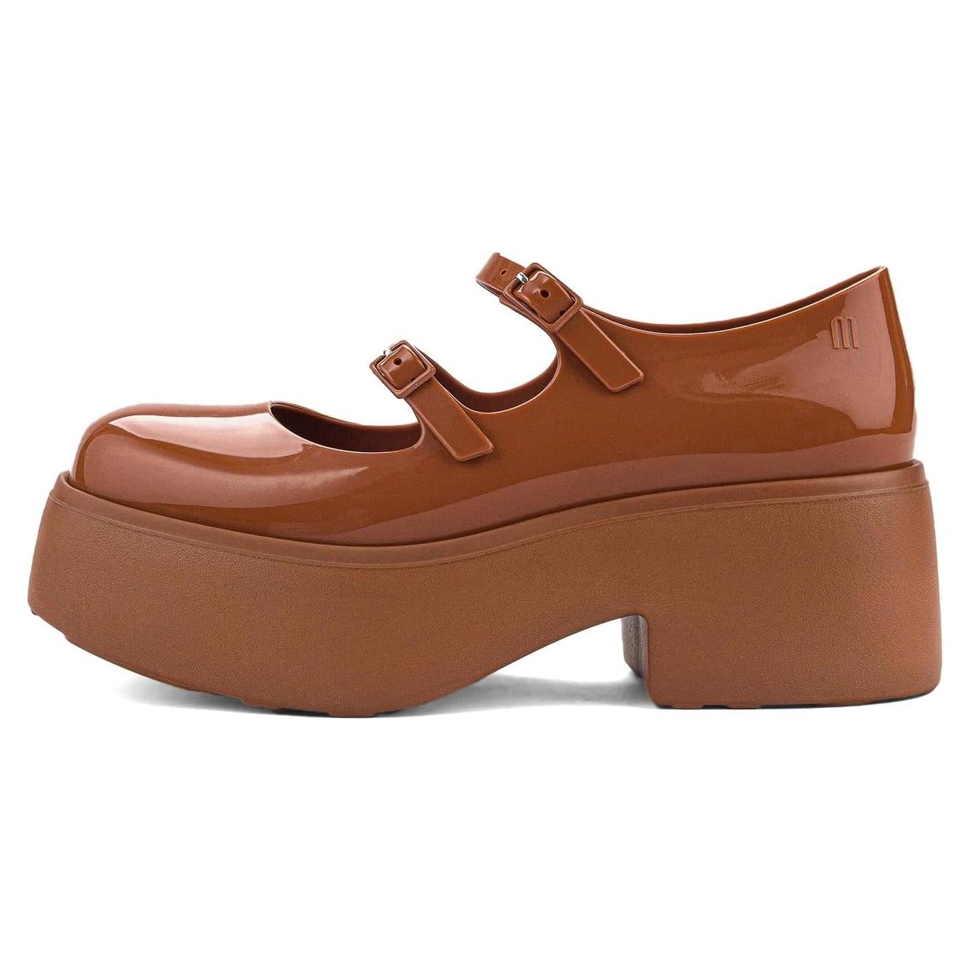 Zapatos Mary Jane Melissa Farah para Mujeres - Marrón 30.68x28.10cm