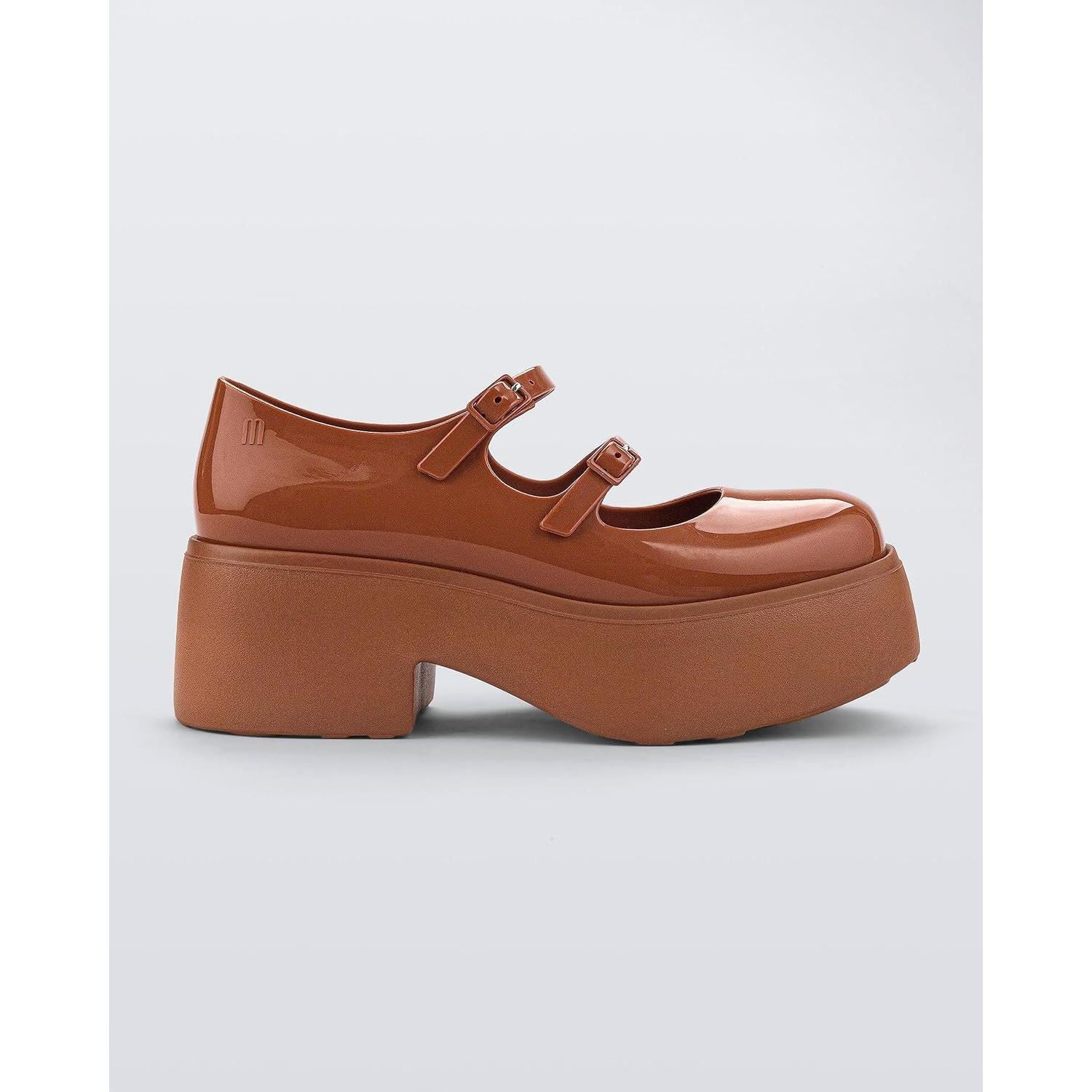 Zapatos Mary Jane Melissa Farah para Mujeres - Marrón 30.68x28.10cm