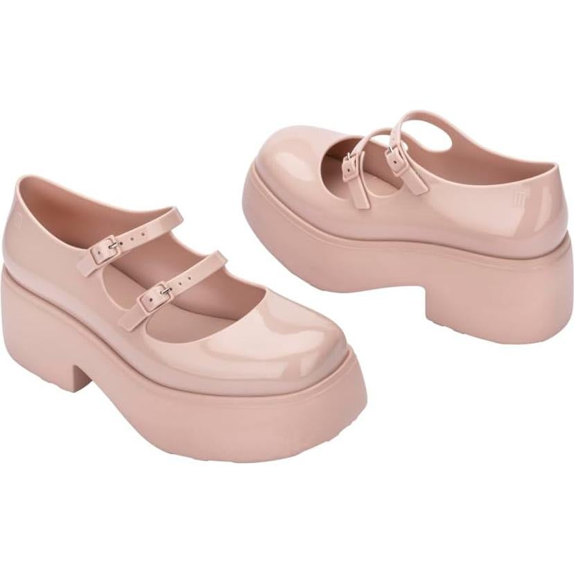 Zapatos Mary Jane Melissa Farah Rosa con Plataforma