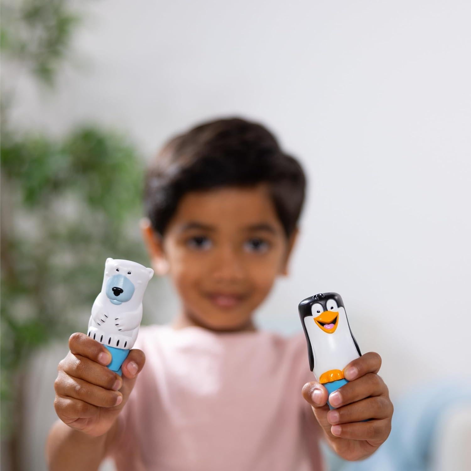 Melissa & Doug Sticker WOW! Invierno Oso Polar y Pingüino