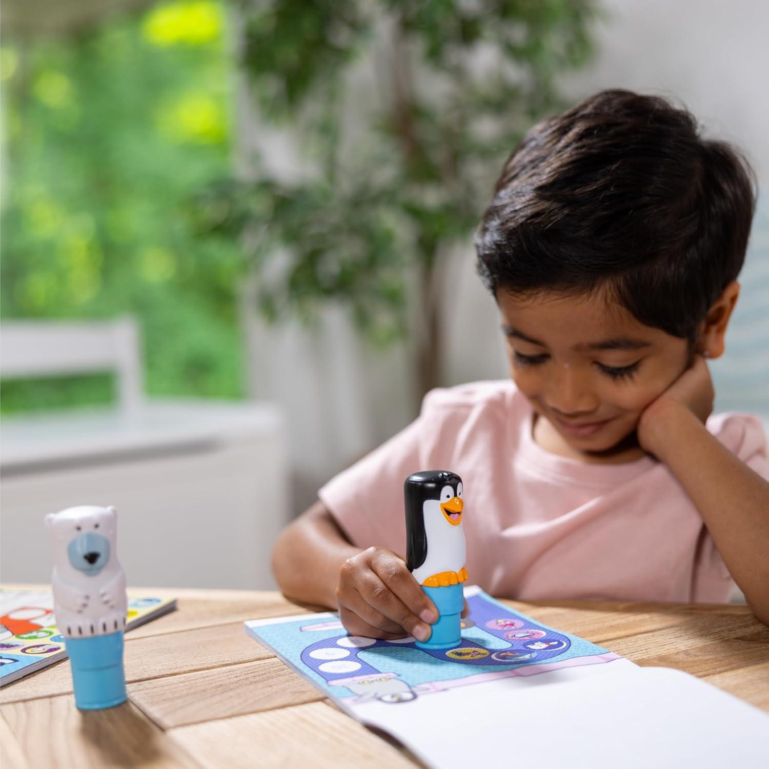 Melissa & Doug Sticker WOW! Invierno Oso Polar y Pingüino