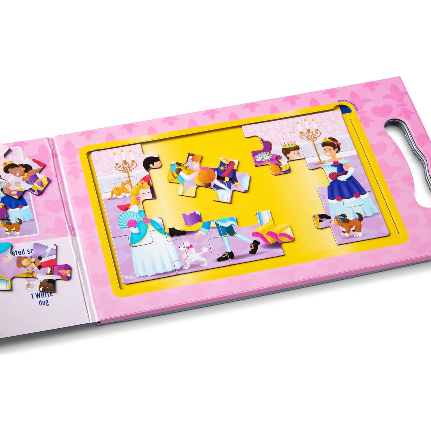Rompecabezas Magnéticos Melissa & Doug Princesas 2x15 Piezas