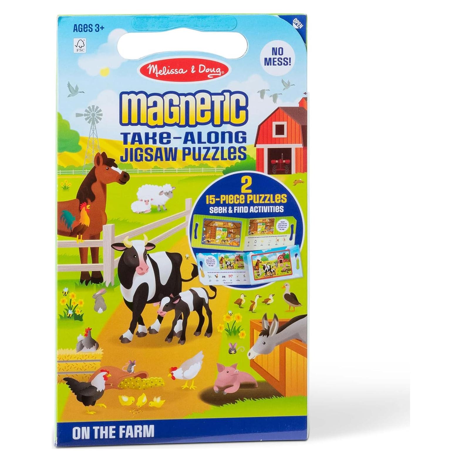 Rompecabezas Magnéticos Melissa & Doug Granja 2x15 Piezas