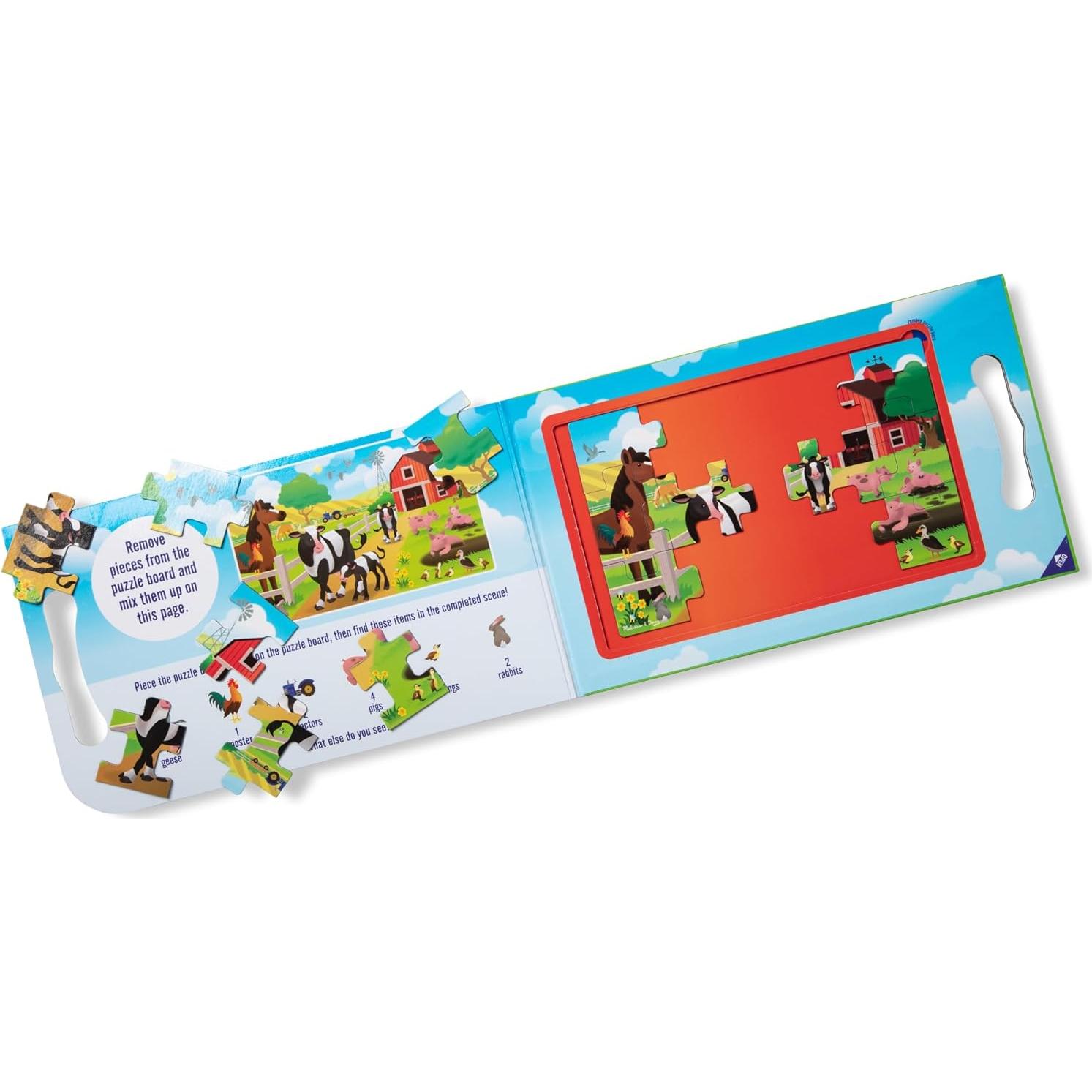 Rompecabezas Magnéticos Melissa & Doug Granja 2x15 Piezas