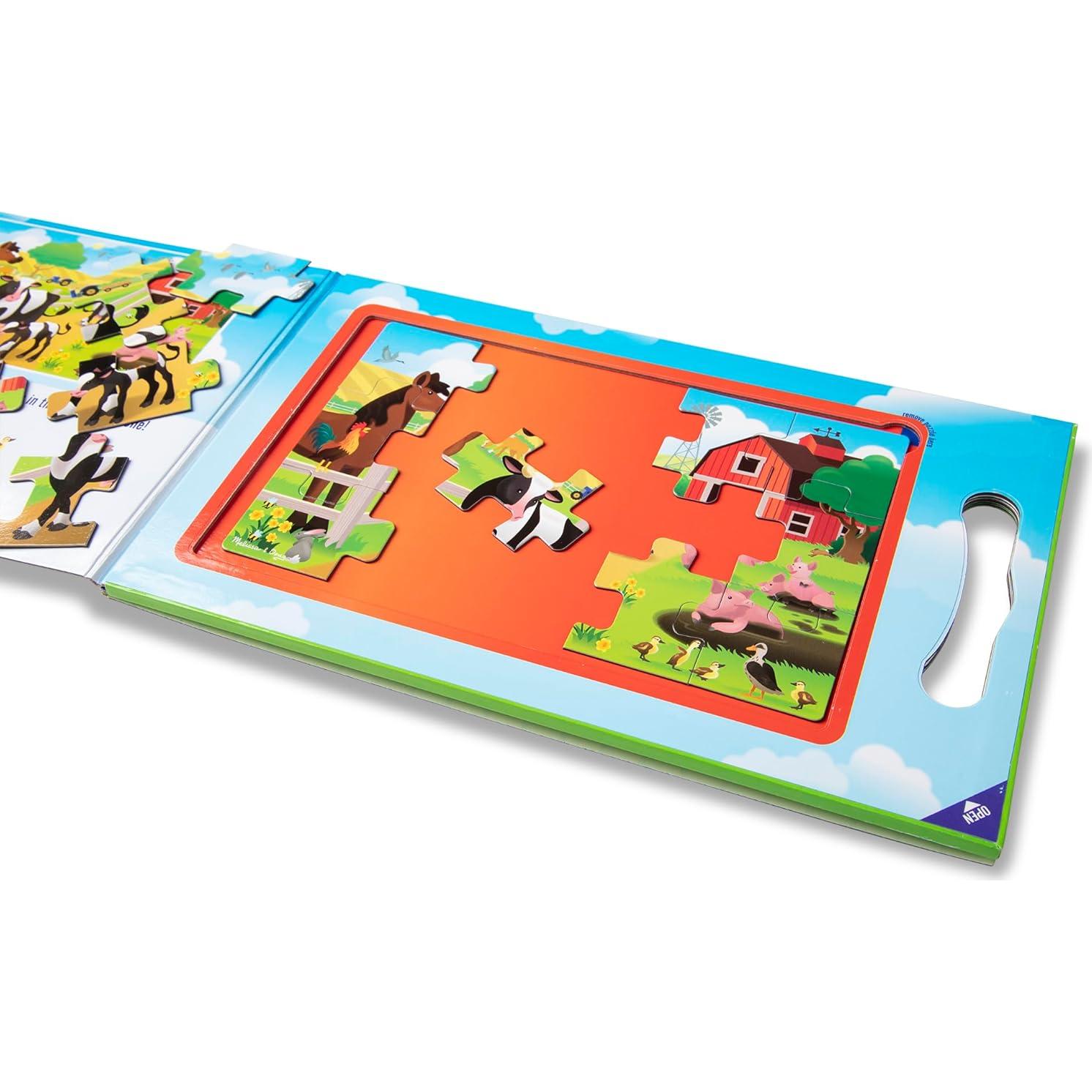 Rompecabezas Magnéticos Melissa & Doug Granja 2x15 Piezas