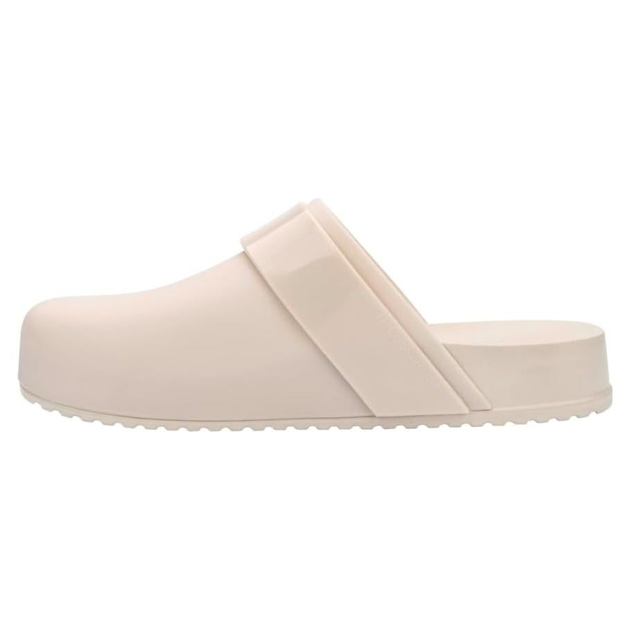Sandalias Clog Melissa para Mujeres Beige Talla 7