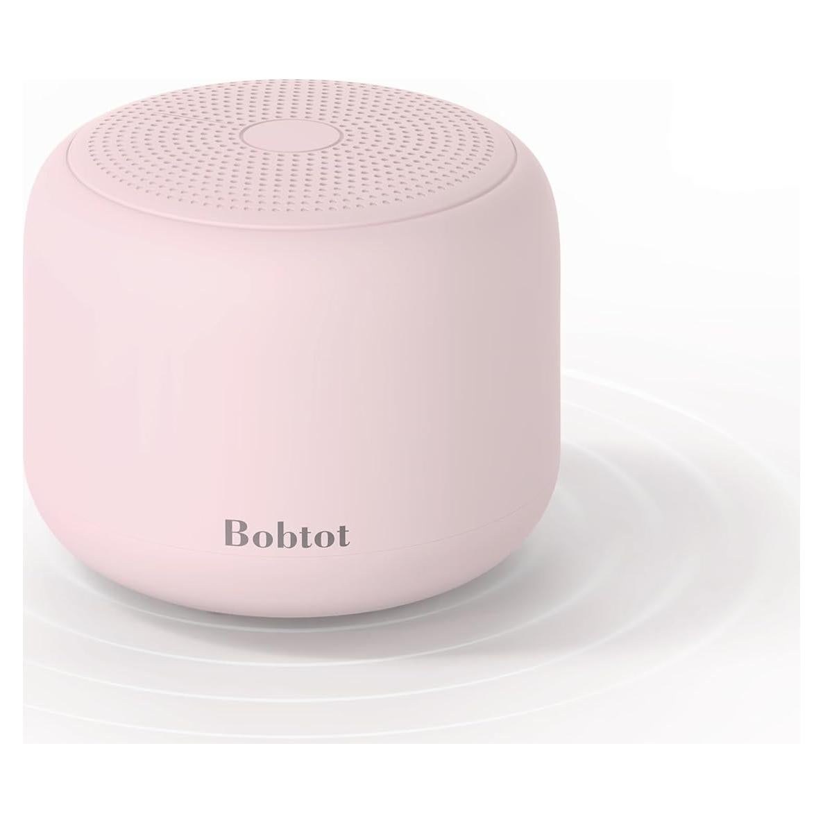 Altavoz Bluetooth Portátil Bobtot Cutie Rosa Impermeable 20h