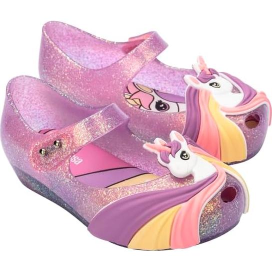Zapatos Bailarina Mini Melissa Ultragirl Unicornio Niña 19.5cm