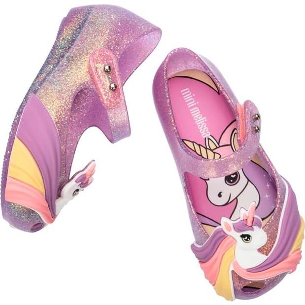 Zapatos Bailarina Mini Melissa Ultragirl Unicornio Niña 19.5cm