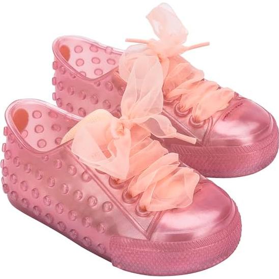 Zapatillas de gel Mini Melissa Polibolha II para Niños 9 Rosa Perla