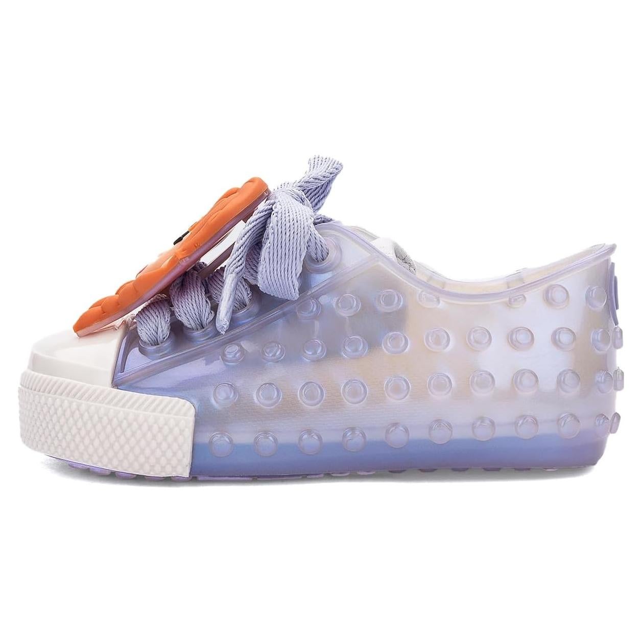 Zapatillas Mini Melissa Polibolha II Azul/Blanco 16.99cm