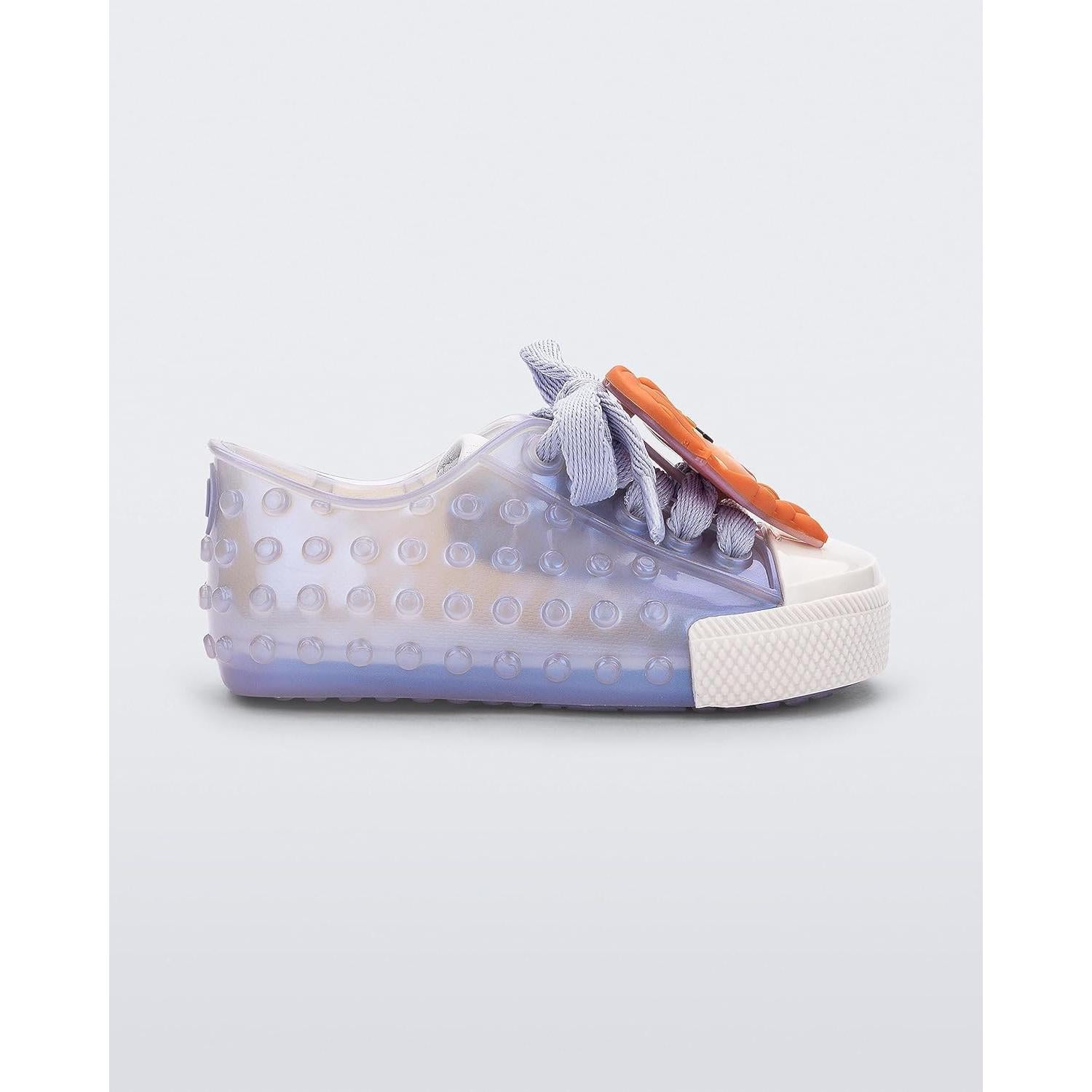 Zapatillas Mini Melissa Polibolha II Azul/Blanco 16.99cm