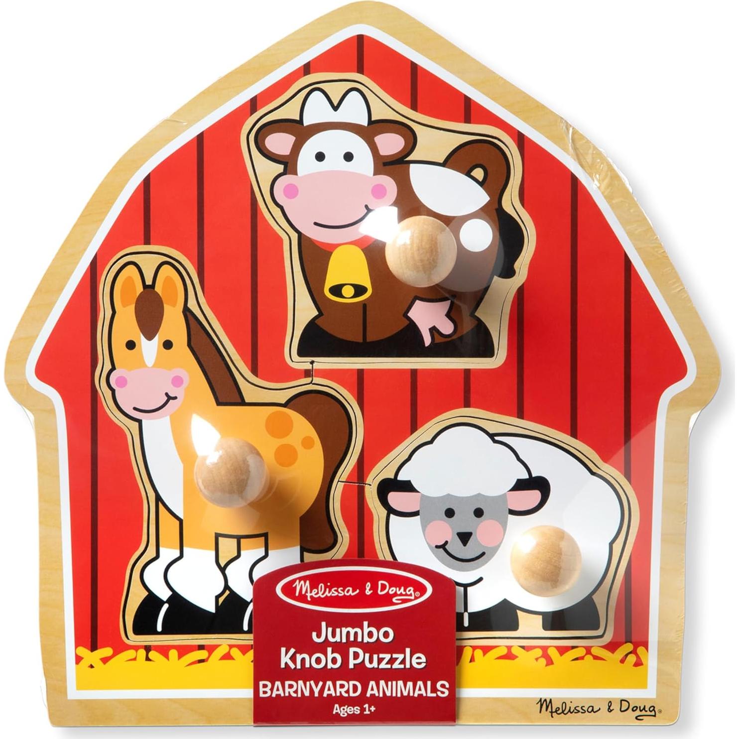 Rompecabezas de Madera Melissa & Doug Animales de Granja