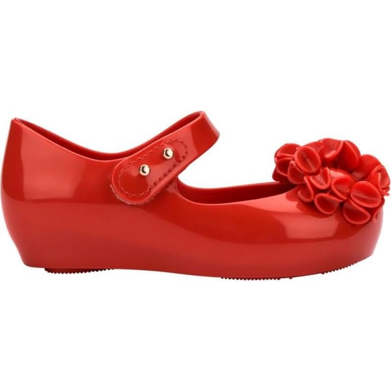 Zapatos Mini Melissa Ultragirl Peep-Toe Niñas Rojo 11