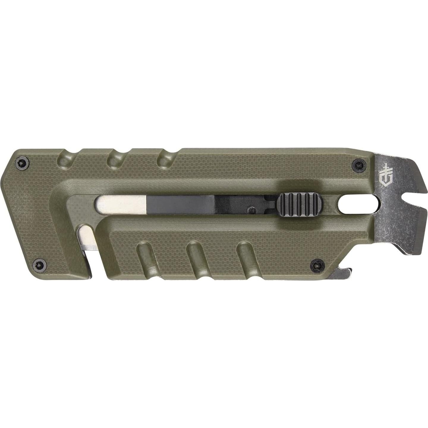 Cuchillo Utilitario GERBER Prybrid 8 en 1 Verde con Clip