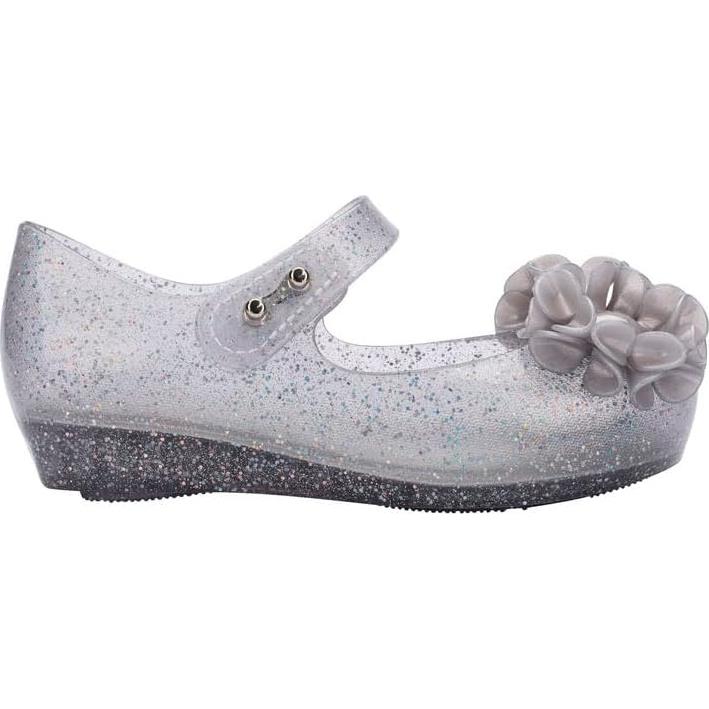 Zapatos Mini Melissa Ultragirl Peep-Toe Niñas 11 Claro/Gris