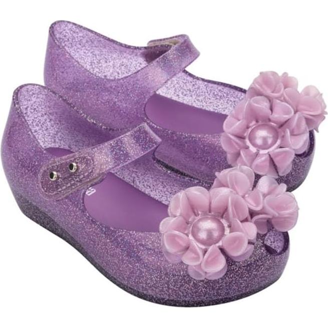 Zapatos Peep-Toe Mini Melissa Lila para Niñas 6
