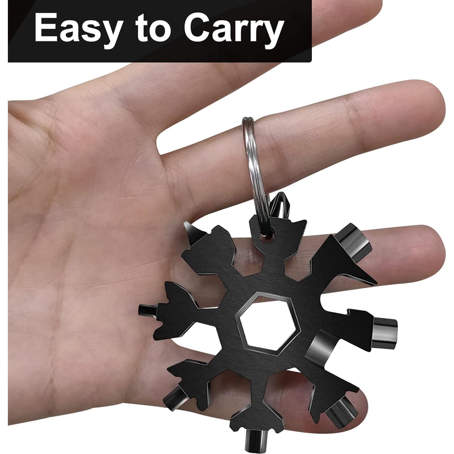 Multiherramienta Copo de Nieve 18 en 1 GoosWexmzl 12 Piezas