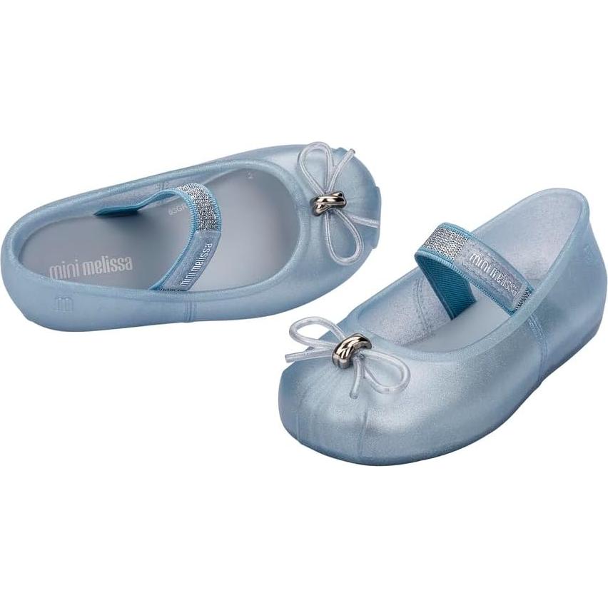 Bailarinas Mini Melissa Sophie para Niñas Azul Perla 13cm