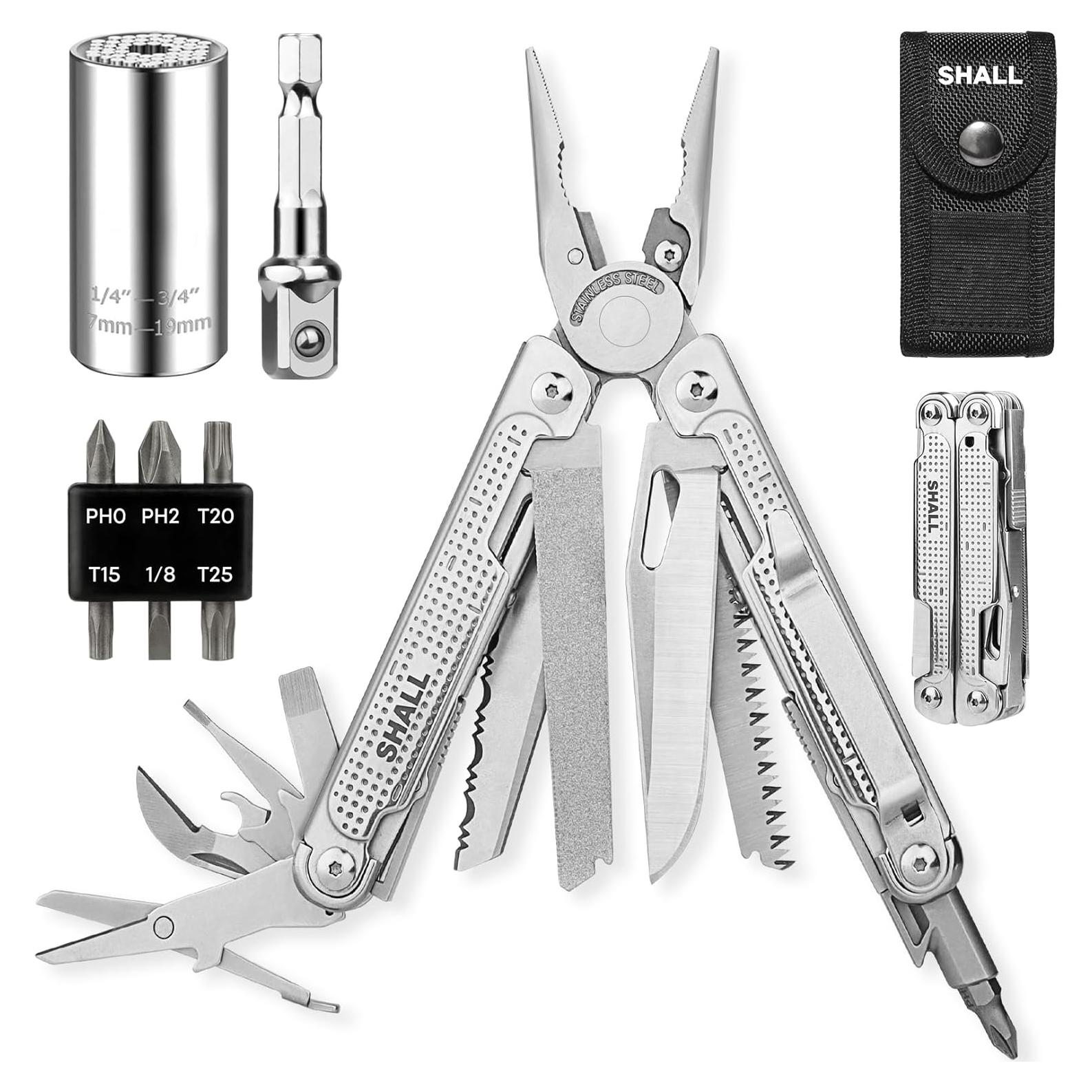 Multiherramienta SHAL 18 en 1 con Enchufe Universal