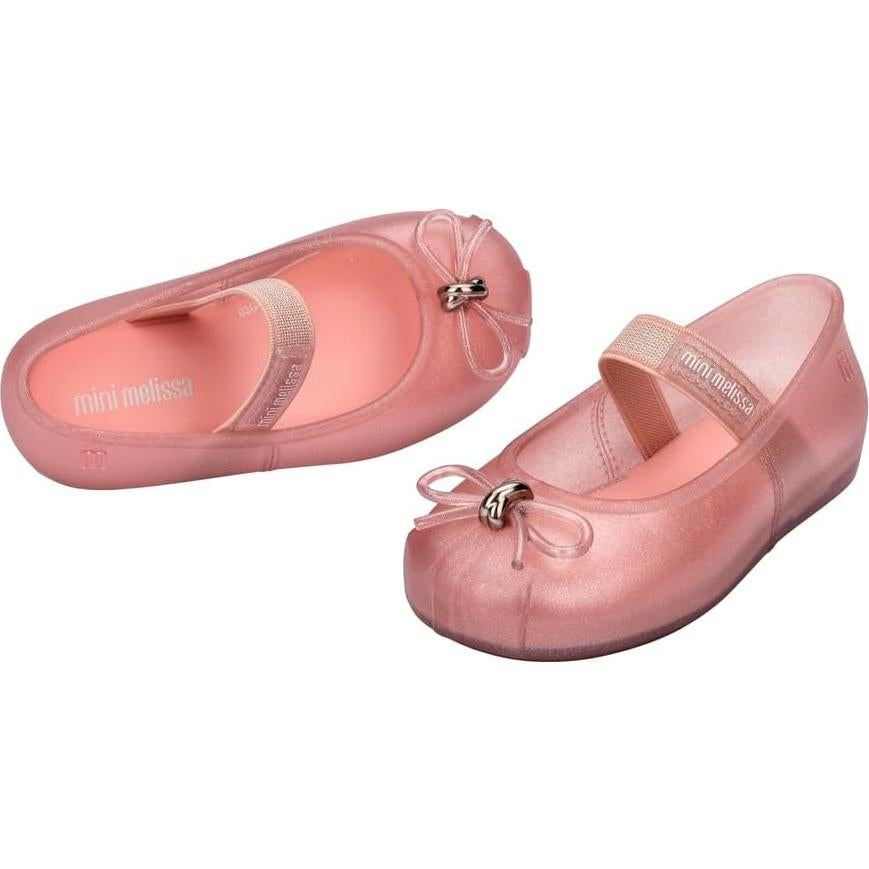 Bailarinas Mini Melissa Sophie Rosa Perla 13x5.7 cm