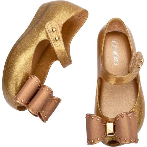 Zapatos Mini Melissa Ultragirl Bow 19.5x8x7.1cm Beige