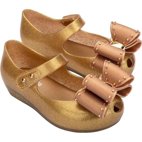 Zapatos Mini Melissa Ultragirl Bow 12 Niña Beige Perlado