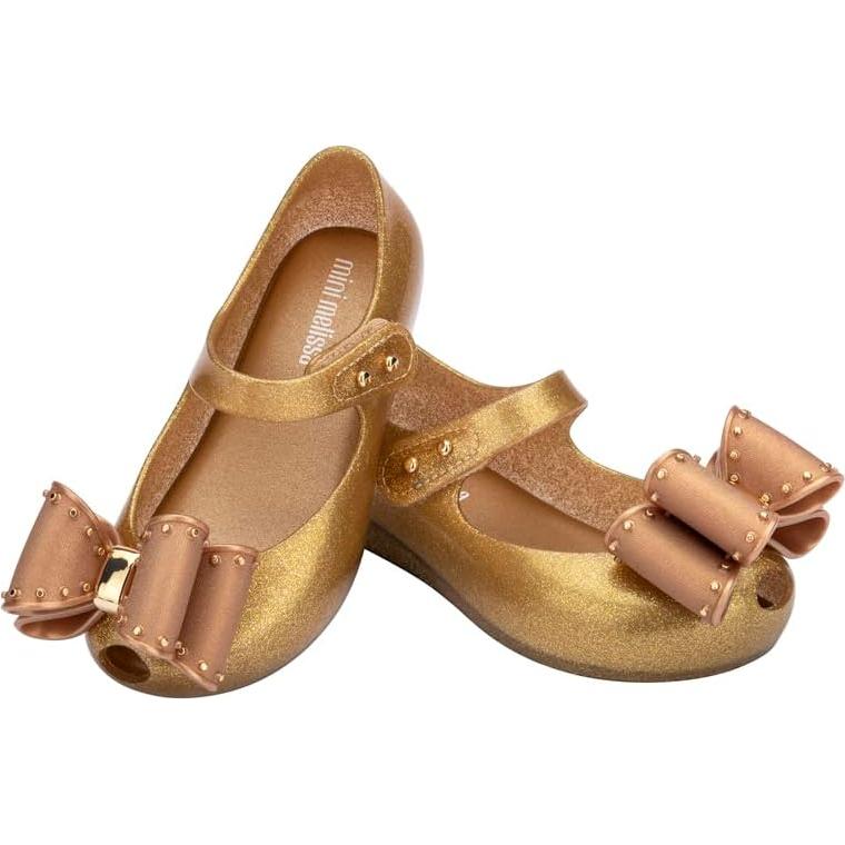 Zapatos Mini Melissa Ultragirl Bow 12 Niña Beige Perlado